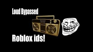 WORKING 35 ROBLOX LOUD RARE BYPASSED IDS 2024🔥 [upl. by Naoh945]