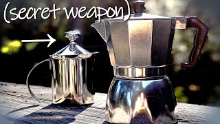 How To Make a Moka Pot Latte [upl. by Ecinahc685]