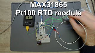 MAX31865  Pt100 RTD module [upl. by Ehcsrop801]