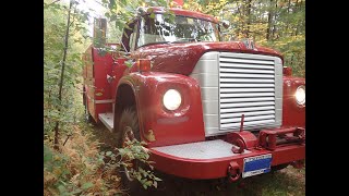 Big Trucks International Loadstar 1700 4x4 Ex Fire Truck  Odd Man Out  Ep 16 [upl. by Kelby]