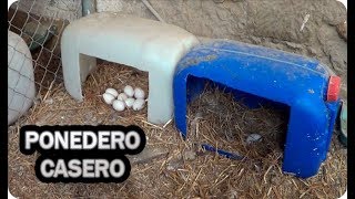 Como Hacer Un Ponedero Casero Para Gallinas O Aves Nidos  La Huertina De Toni [upl. by Ttegdirb]