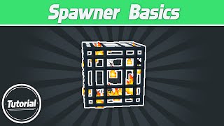 Minecraft Spawner Basics Tutorial  QuickFarms [upl. by Eiramlirpa851]