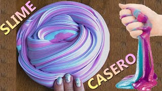 COMO HACER SLIME FACIL 1 INGREDIENTE  SIN BORAX [upl. by Aiyot]