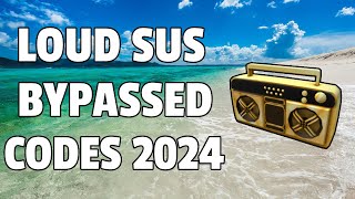 LOUD BYPASSED SUS Roblox Ids WORKING 2024 [upl. by God]