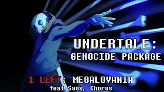 Undertale Genocide Package  Megalovania [upl. by Orelu365]