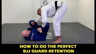 How To Do Perfect Guard Retention In BJJ by John Danaher [upl. by Reffinnej]