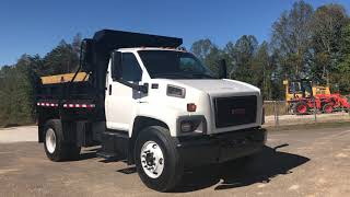 2008 GMC C7500 Single Axle Dump Truck For Sale [upl. by Assirek]