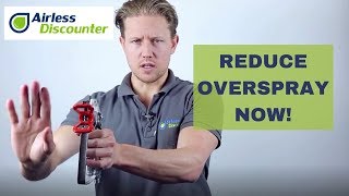 Reducing Overspray  Tips and Tricks with Airless Discounter Part 1 [upl. by Kaslik]