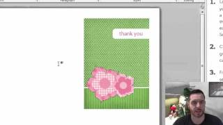 How to Create Greeting Cards in Microsoft Word [upl. by Aizitel]