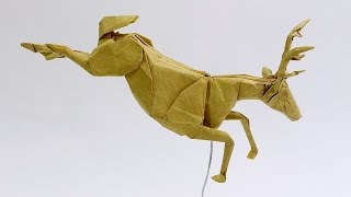 How to make an Origami Deer [upl. by Reteid]