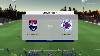 Ross County vs Rangers 23122022 Scottish Premiership FIFA 23 [upl. by Durstin]