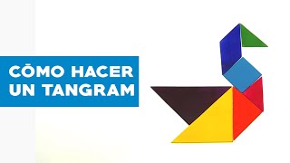 Cómo hacer un tangram [upl. by Keever]