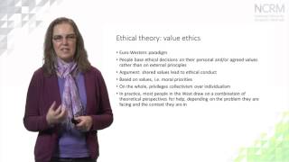 Research Ethics  Ethical Theories part 1 of 3 [upl. by Iniffit]