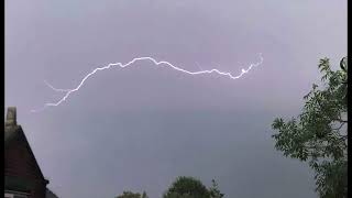 Thunder and Lightning over Blackpool 7th September 2022 [upl. by Zamora]