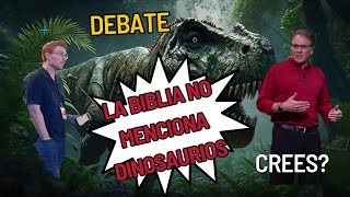 LOS DINOSAURIOS Y LA BIBLIAquot Mira la respuesta dios fe debate [upl. by Dleifxam67]