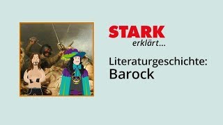 Literaturgeschichte Barock  STARK erklärt [upl. by Yorztif]