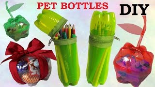 10 DIY Creative Ways to Reuse  Recycle Plastic Bottles part 1 [upl. by Benjamen]