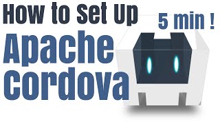 How to set up Apache Cordova in 5 mins [upl. by Tik]