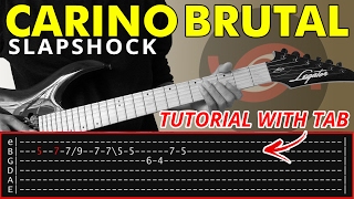 Cariño Brutal  Slapshock Guitar Tutorial WITH TAB [upl. by Bayly]