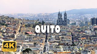 Quito Ecuador 🇪🇨  4K Drone Footage [upl. by Aenea]