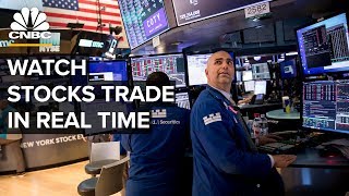 Watch stocks trade in real time after Dows third worstday ever– 3172020 [upl. by Lobiv]