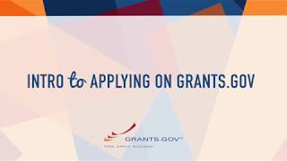 Intro to Grantsgov  Applying for a Federal Grant on Grantsgov [upl. by Newell891]