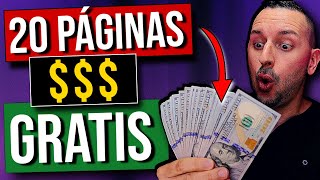 20 MEJORES Páginas para GANAR dinero GRATIS en Internet RAPIDAS [upl. by Siloum]