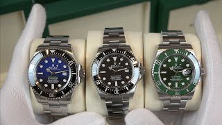 Which Rolex Diver Would You Choose [upl. by Rozanna]