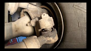 FMTV Tie rod boot replacement [upl. by Libby217]