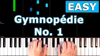 Erik Satie  Gymnopédie No 1  EASY Piano Tutorial Sheet Music [upl. by Horacio]