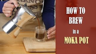 How to make Moka Pot Coffee with Stovetop Espresso Coffee Maker [upl. by Eendys]