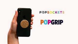 PopSockets Swappable PopGrip  How to use it [upl. by Ahseena]