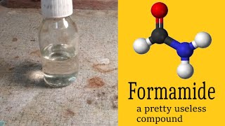 Formamide synthesis [upl. by Eikkin]