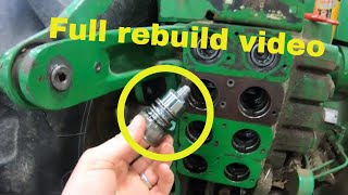 John Deere Scv Rebuild 8400 [upl. by Nyliahs169]