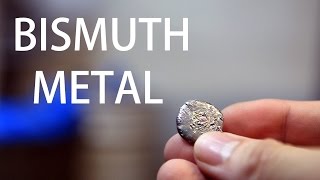 How to Extract Bismuth Metal from PeptoBismol Tablets [upl. by Annodahs]