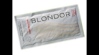 Trying out a different bleach Blondor by Wella  Product Review [upl. by Elga]