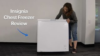 Insignia Chest Freezer Review [upl. by Eylhsa815]