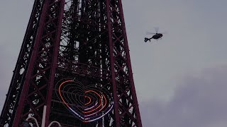 Blackpool Tower Fire Incident [upl. by Carry]