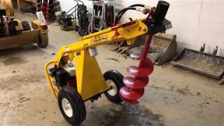 Ground Hog HD99 Towable Auger Overview [upl. by Cailly]