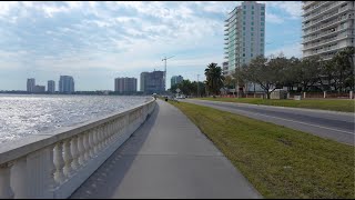 Bayshore Blvd Greenway  Tampa Florida [upl. by Atronna149]