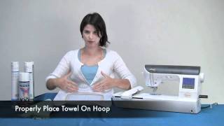 How to Embroider a Towel [upl. by Curry93]