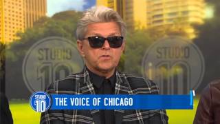 Peter Cetera The Voice Of Chicago  Studio 10 [upl. by Yelik]