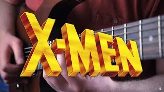 XMen The Animated Series Theme on Guitar [upl. by Ailicec]