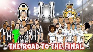 ðŸ›£ï¸âš½THE ROAD TO CARDIFF  2017 CHAMPIONS LEAGUE FINALâš½ðŸ›£ï¸ Juventus vs Real Madrid 14 [upl. by Navert]