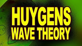 Huygens Wave Theory  Physics Animation [upl. by Alleoj945]