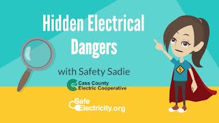 Kids Safety Hidden electrical dangers around the home Safety Sadie [upl. by Acile]