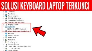 Cara Mengatasi Keyboard Laptop Terkunci [upl. by Arrais680]