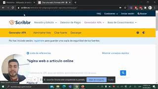 Citar páginas web en APA en 10 segundos [upl. by Kila393]