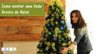 Como montar uma árvore de natal [upl. by Covell711]