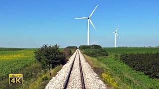 4K CABVIEW Beograd Centar  Vršac  Ride to train depot  DMU Passenger train  Northeast Serbia [upl. by Regazzi]